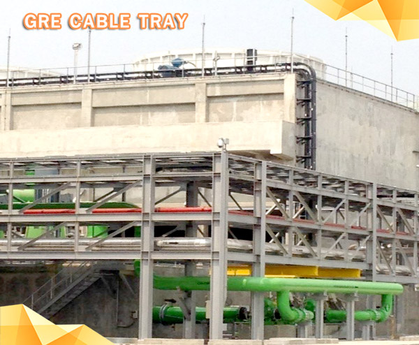 Cooling tower FRP Cable Tray