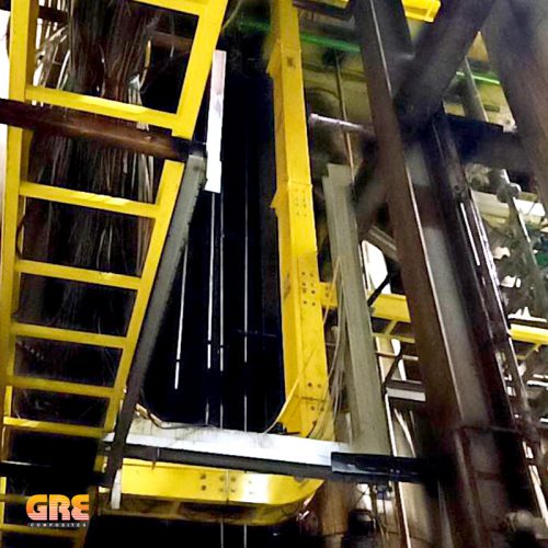 รางวางสายไฟ FRP Cable Ladder