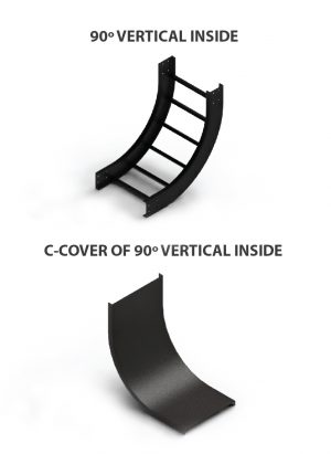 C cover 90 Vertical inside